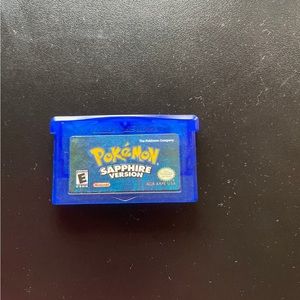 Pokémon Sapphire for GBA - Works Perfectly